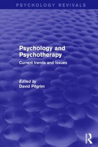 Produktbild: Psychology and Psychotherapy (Psychology Revivals)