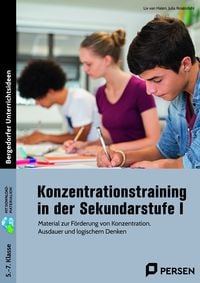 Produktbild: Konzentrationstraining in der Sekundarstufe I