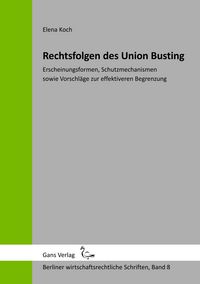 Produktbild: Rechtsfolgen des Union Busting