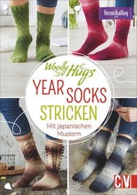 Woolly Hugs YEAR-Socks stricken