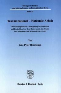 Produktbild: Travail national - Nationale Arbeit.