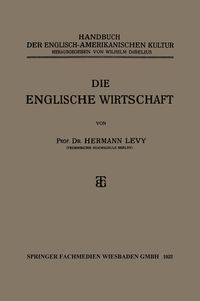 Produktbild: Die Englische Wirtschaft