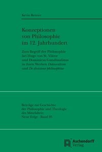 Produktbild: Konzeptionen von Philosophie im 12. Jahrhundert
