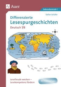 Produktbild: Differenzierte Lesespurgeschichten Deutsch 7-8