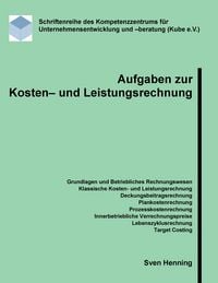 Produktbild: Aufgaben zur Kosten- und Leistungsrechnung