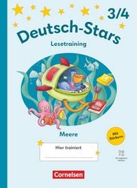Produktbild: Deutsch-Stars - Lesetraining Ausgabe ab 2025 - 3./4. Schuljahr
