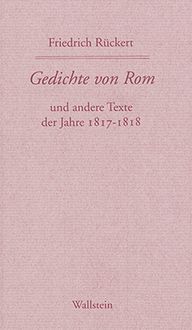 Produktbild: Gedichte von Rom