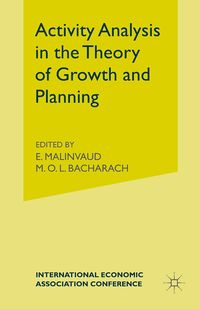 Produktbild: Activity Analysis in the Theory of Growth and Planning