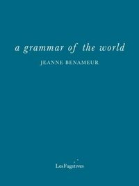 Produktbild: A grammar of the world