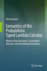 Produktbild: Semantics of the Probabilistic Typed Lambda Calculus