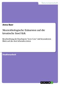Produktbild: Meeresbiologische Exkursion auf die kroatische Insel Krk