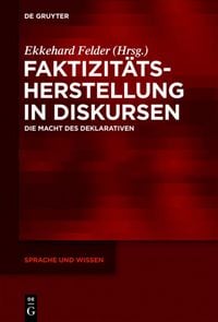 Produktbild: Faktizit&auml;tsherstellung in Diskursen