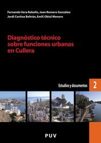 Produktbild: Diagn&oacute;stico t&eacute;cnico sobre funciones urbanas en Cullera