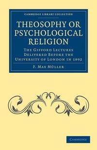 Produktbild: Theosophy or Psychological Religion