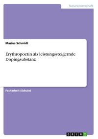 Produktbild: Erythropoetin als leistungssteigernde Dopingsubstanz