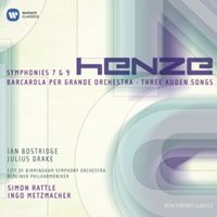 Produktbild: Rattle/Metzmacher/Bostridge: Sinfonien 7 & 9/Barcarola