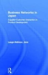 Produktbild: Laage-Hellman, J: Business Networks in Japan