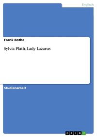 Produktbild: Sylvia Plath, Lady Lazarus