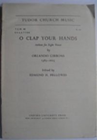 Produktbild: Gibbons, O: O clap your hands