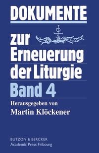 Produktbild: Dokumente zur Erneuerung der Liturgie