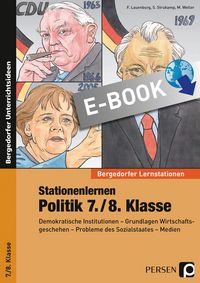 Produktbild: Stationenlernen Politik 7./8. Klasse