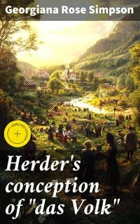 Produktbild: Herder's conception of "das Volk"