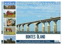 Produktbild: BUNTES &Ouml;LAND (Tischkalender 2026 DIN A5 quer), CALVENDO Monatskalender