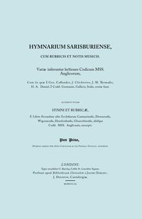 Bild vom Artikel Hymnarium Sarisburiense, cum Rubricis et Notis Musicis. ... Hymni et Rubricae. (Facsimile 1851). vom Autor Anon