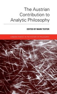 Produktbild: The Austrian Contribution to Analytic Philosophy