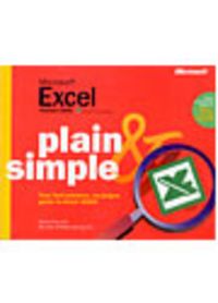 Produktbild: Microsoft Excel Version 2002 Plain & Simple