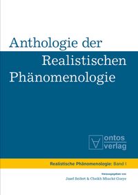 Produktbild: Anthologie der realistischen Ph&auml;nomenologie