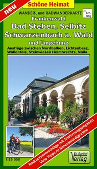 Produktbild: Wander- und Radwanderkarte Naturpark Frankenwald, Bad Steben, Selbitz, Schwarzenbach a. Wald und Umgebung