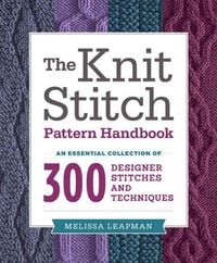 Produktbild: The Knit Stitch Pattern Handbook