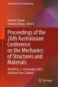Produktbild: Proceedings of the 26th Australasian Conference on the Mechanics of Structures and Materials