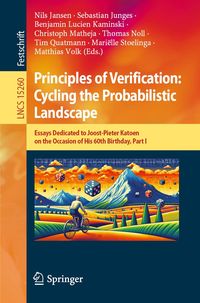 Produktbild: Principles of Verification: Cycling the Probabilistic Landscape