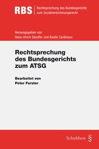 Produktbild: Rechtsprechung des Bundesgerichts zum ATSG