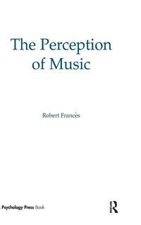 Produktbild: The Perception of Music