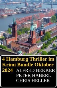 Produktbild: 4 Hamburg Thriller im Krimi Bundle Oktober 2024