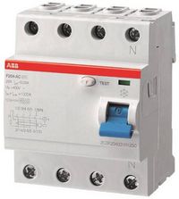 Produktbild: ABB 2CSF204101R1630 F204A-63/0,03 Fehlerstrom-Schutzschalter A 4polig 63 A 0.03 A 230 V