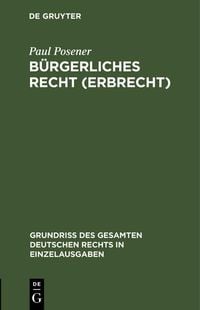 Produktbild: B&uuml;rgerliches Recht (Erbrecht)