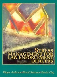 Produktbild: Anderson, W: Stress Management For Law Enforcement Officers