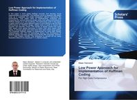 Produktbild: Low Power Approach for Implementation of Huffman Coding