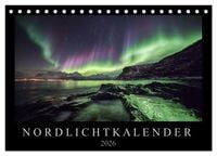 Produktbild: Nordlichtkalender (Tischkalender 2026 DIN A5 quer), CALVENDO Monatskalender