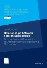 Produktbild: Relationships between Foreign Subsidiaries