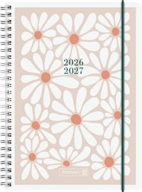 Produktbild: Sch&uuml;lerkalender 2026/2027 "Daisy" | A5, Kunststoff