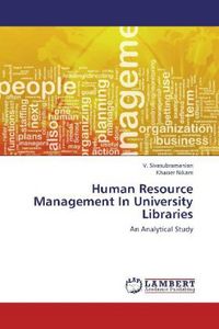 Produktbild: Sivasubramanian, V: Human Resource Management In University