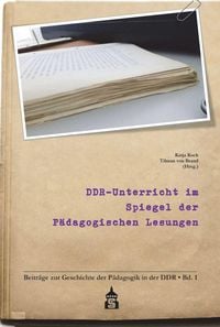 Produktbild: DDR-Unterricht im Spiegel der P&auml;dagogischen Lesungen