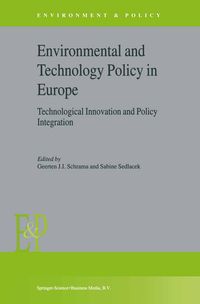 Produktbild: Environmental and Technology Policy in Europe