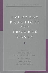 Produktbild: Everyday Practices and Trouble Cases: Fundamental Issues in Law and Society Research: Volume 2