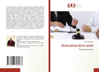 Produktbild: Droit p&eacute;nal de la sant&eacute;